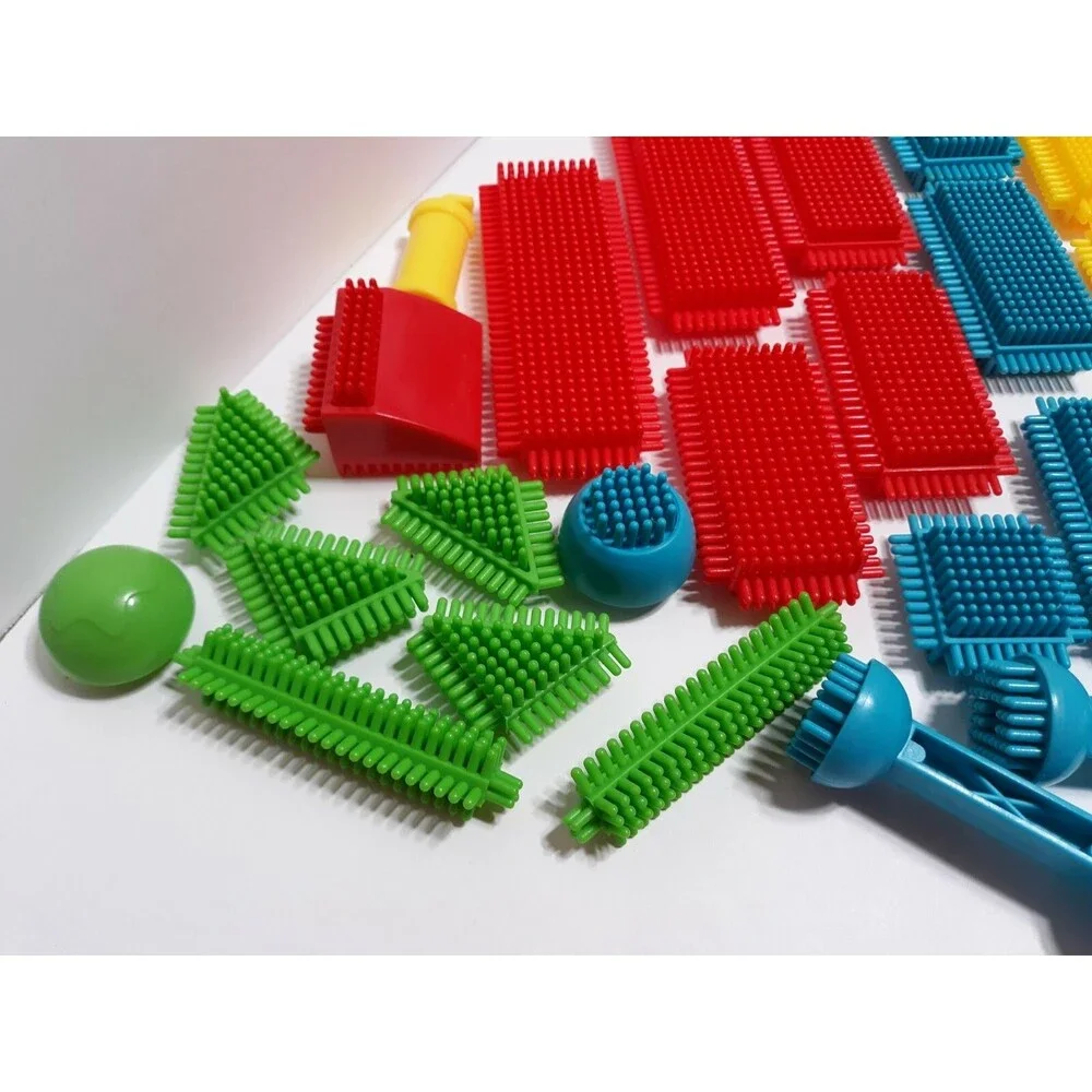 38 PC. Building Blocks Construction Interlocking Gripper STEM STEAM toys for kid